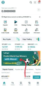 BitGet Predict World Cup Winners