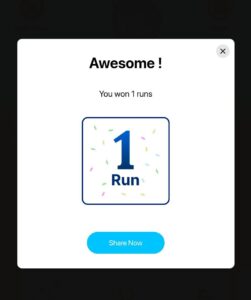 PayTM Cricket League Run Game