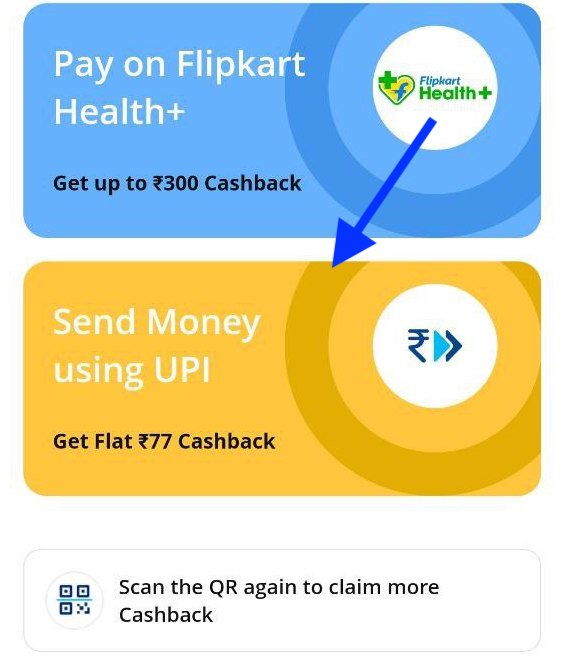 Scan & Pay Paytm Offer