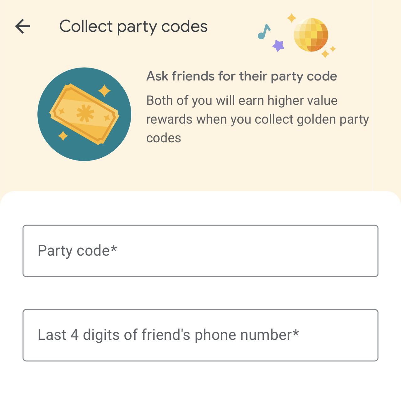 Google Pay Party Hunt Codes
