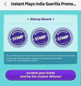 Samsung Instant Plays Early Bird Prize