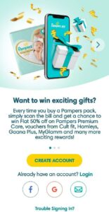 Pampers App Free Gift Voucher