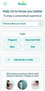 Pampers App Free Gift Voucher