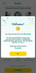 Pampers App Free Gift Voucher