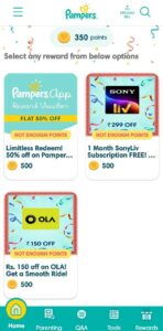 Pampers App Free Gift Voucher