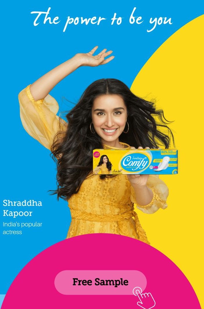Get Comfy Sanitary Pads Absolutely FREE