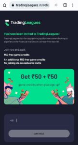 Trading Leagues App Referral Code