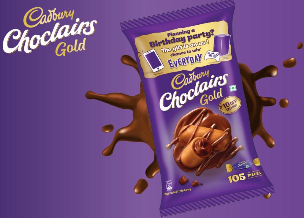 Cadbury Choclairs Gold Send SMS & Win :