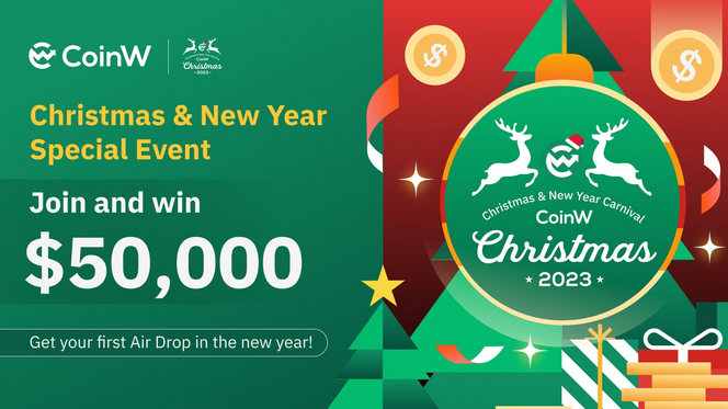 CoinW Christmas New Year Special Event