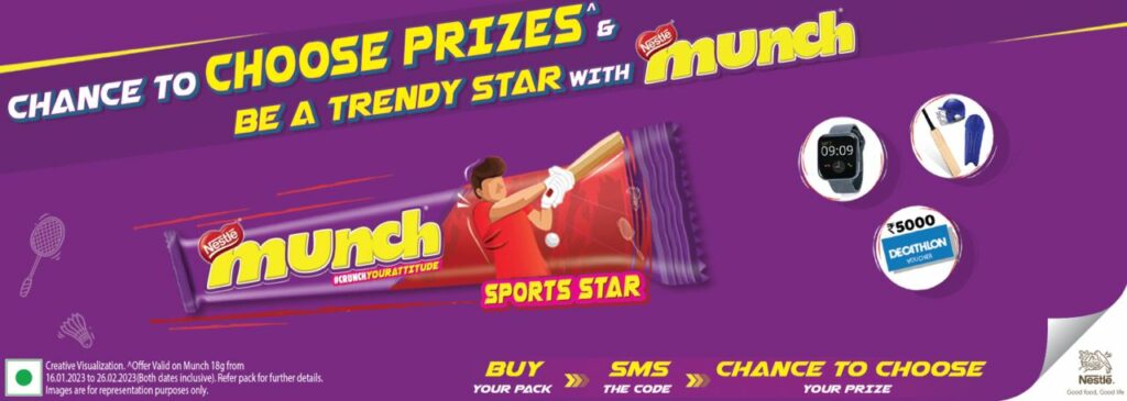 Munch Crunch Lot code offer