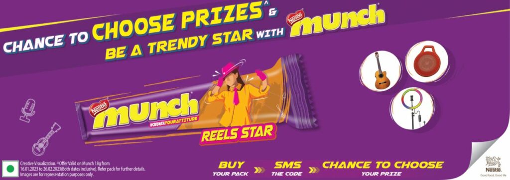 Munch Crunch Lot code offer