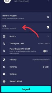 LYO Trade App Invite Code