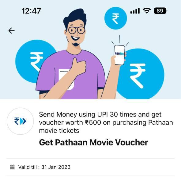 Pathaan Movie Ticket Booking Offers