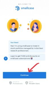 smallcase App Referral Code