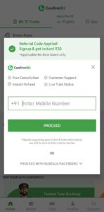 ConfirmTkt App Referral Code