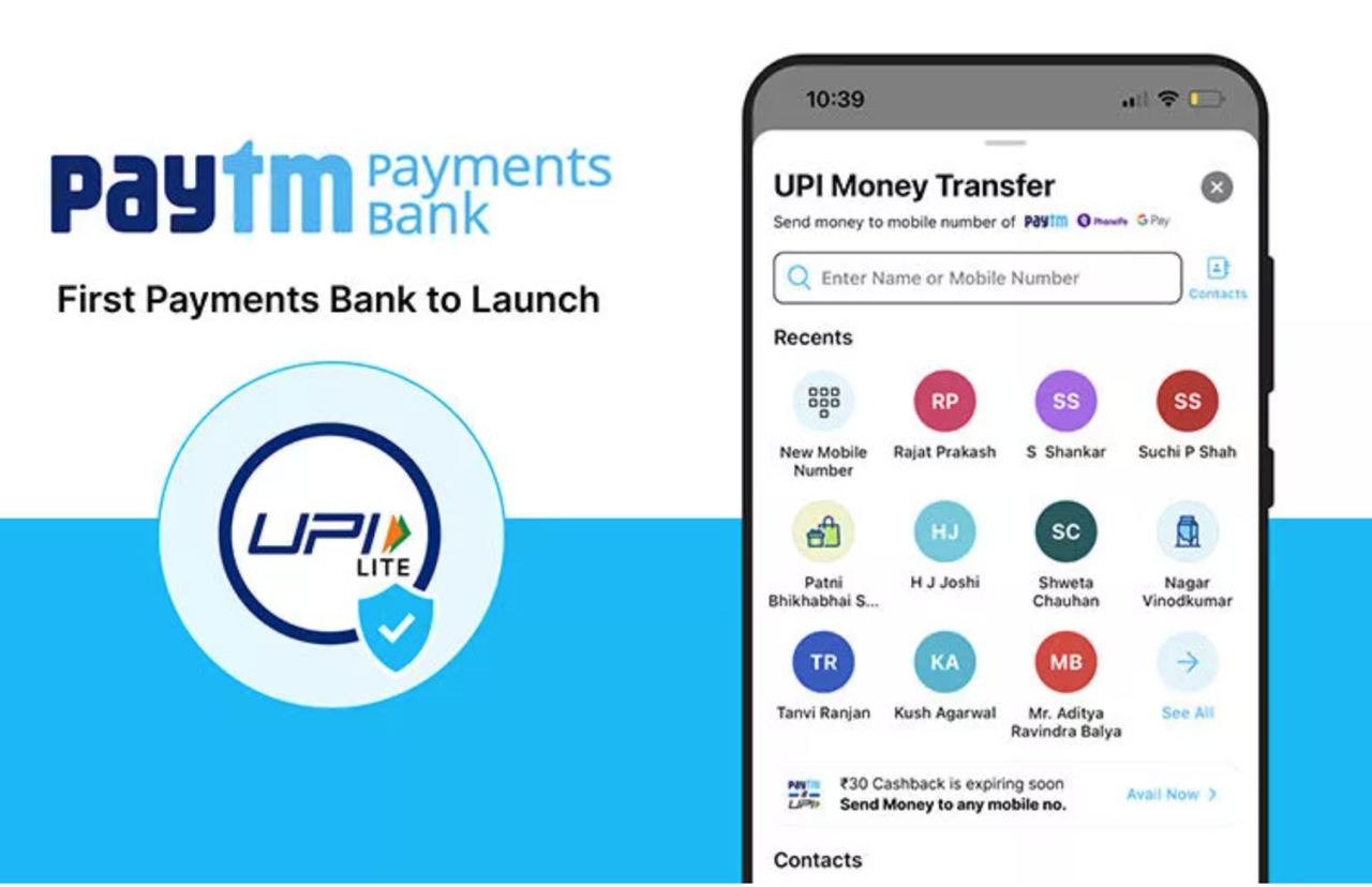 How to use UPI lite on Paytm