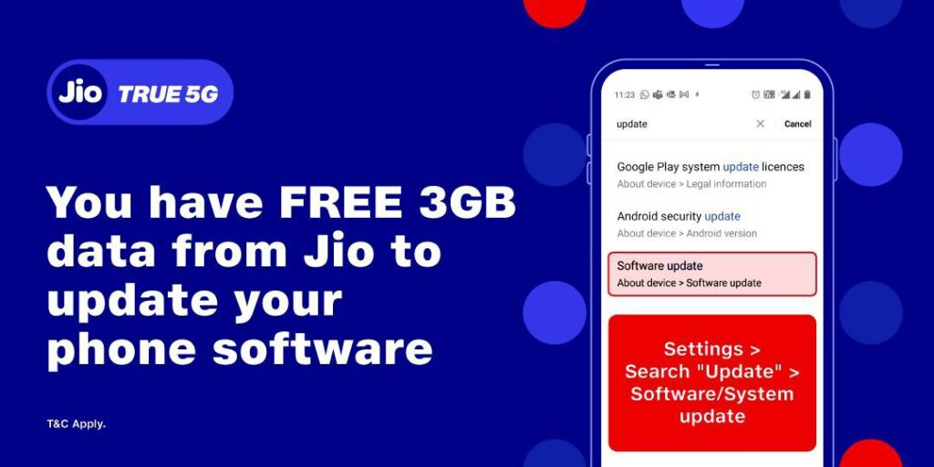 Jio is adding 3 GB Free Data | Check Yours 