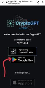 Crypto GPT Referral Code