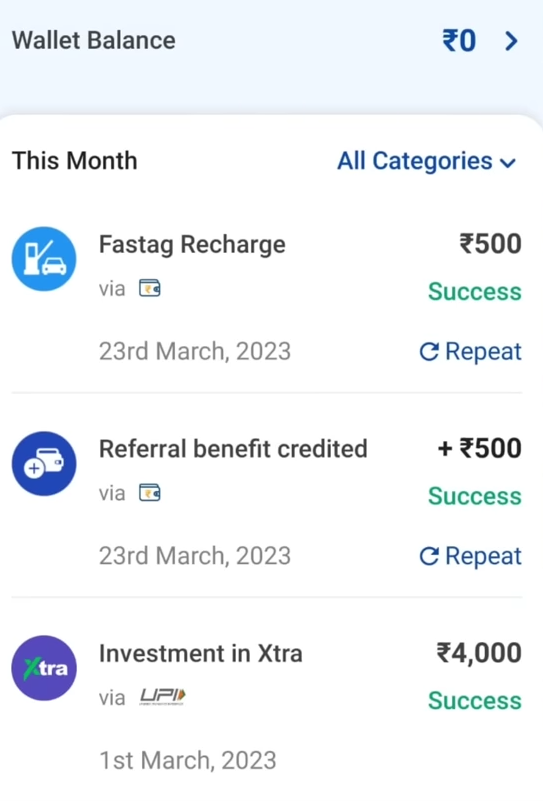 MobiKwik Xtra Referral Code