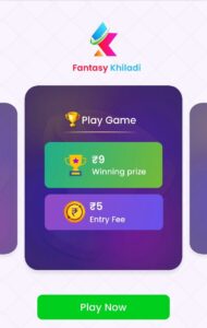 Fantasy Khiladi App Referral Code