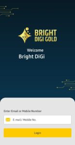 Bright DiGi Gold App Free Gold Offer