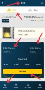 Bright DiGi Gold App Free Gold Offer