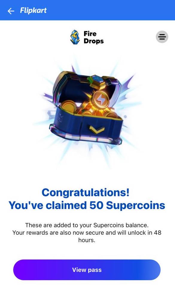 Free Flipkart Supercoin