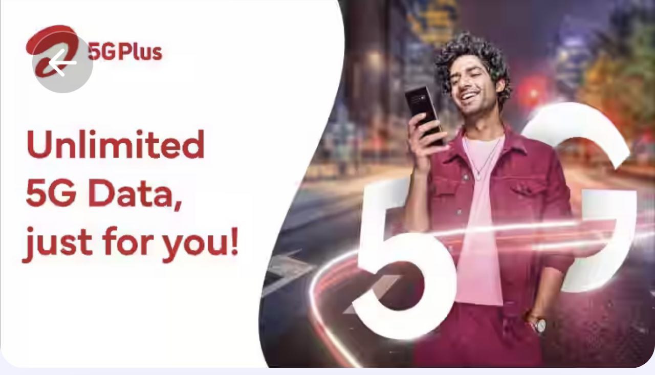 Airtel Unlimited Free 5G Trial