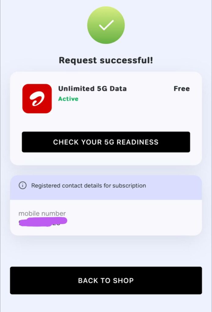 Cheapest Airtel Plan with Unlimited FREE 5G Data 