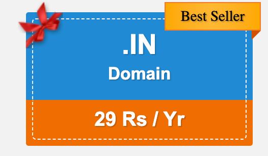 HIOX India .in Domain Offer