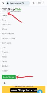 ShopClab Refer Earn Free PayTM Cash