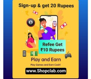 ShopClab.com – Free ₹20 PayTM Cash On Sign Up