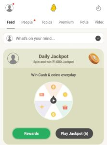 Koo App Daily Jackpot