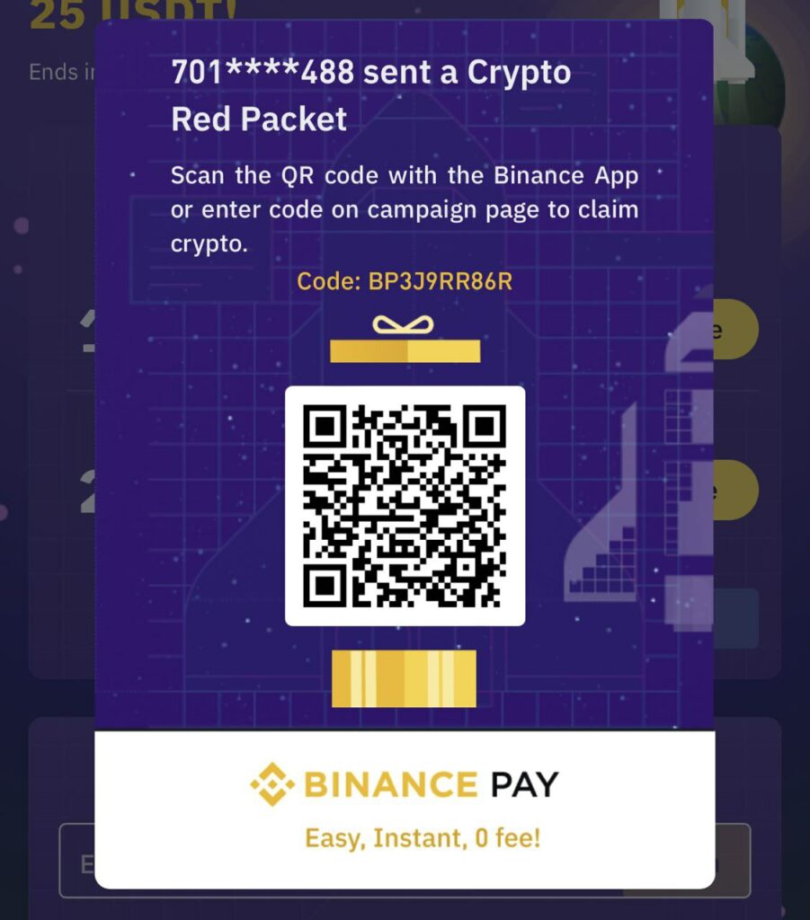 Binance Pay Red Packets