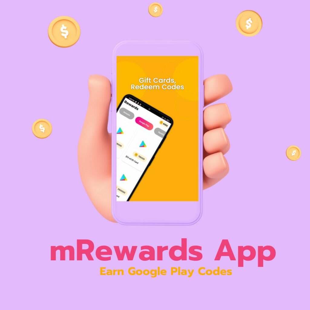 Google Play Redeem code Apps - mRewards