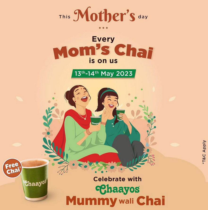 Get 2 Free Chai from Chaayos