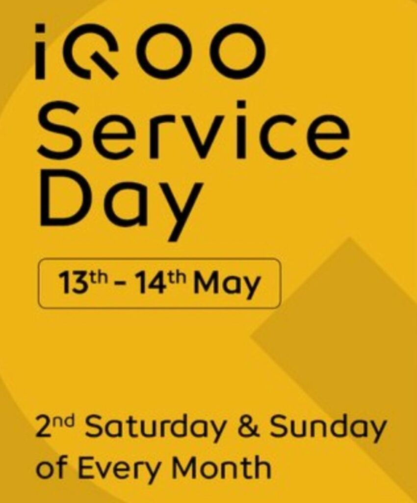 FREE iQOO Back Cover & FREE Screen Guard For All iQOO Devices | iQOO service Days