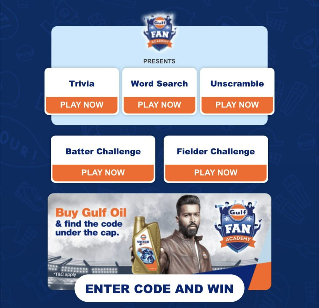 MyJio App Gulf Fan Academy Loot : Win Daily 2 GB Free Jio Data, CSK Tshirts, Caps, Bats & Balls