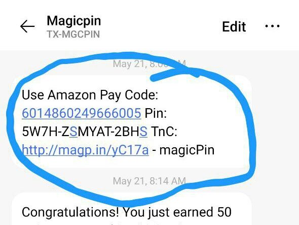 MagicPin ₹50 Free Amazon Vouchers on signup