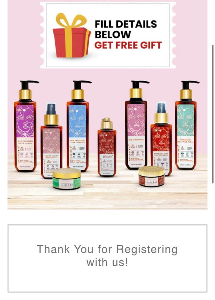 Get FREE Gift Box From Brand