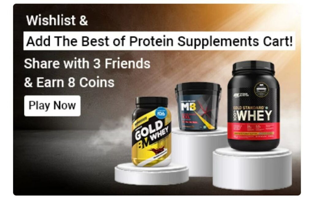 Earn 8 Free Flipkart Supercoins | Protein Challenge