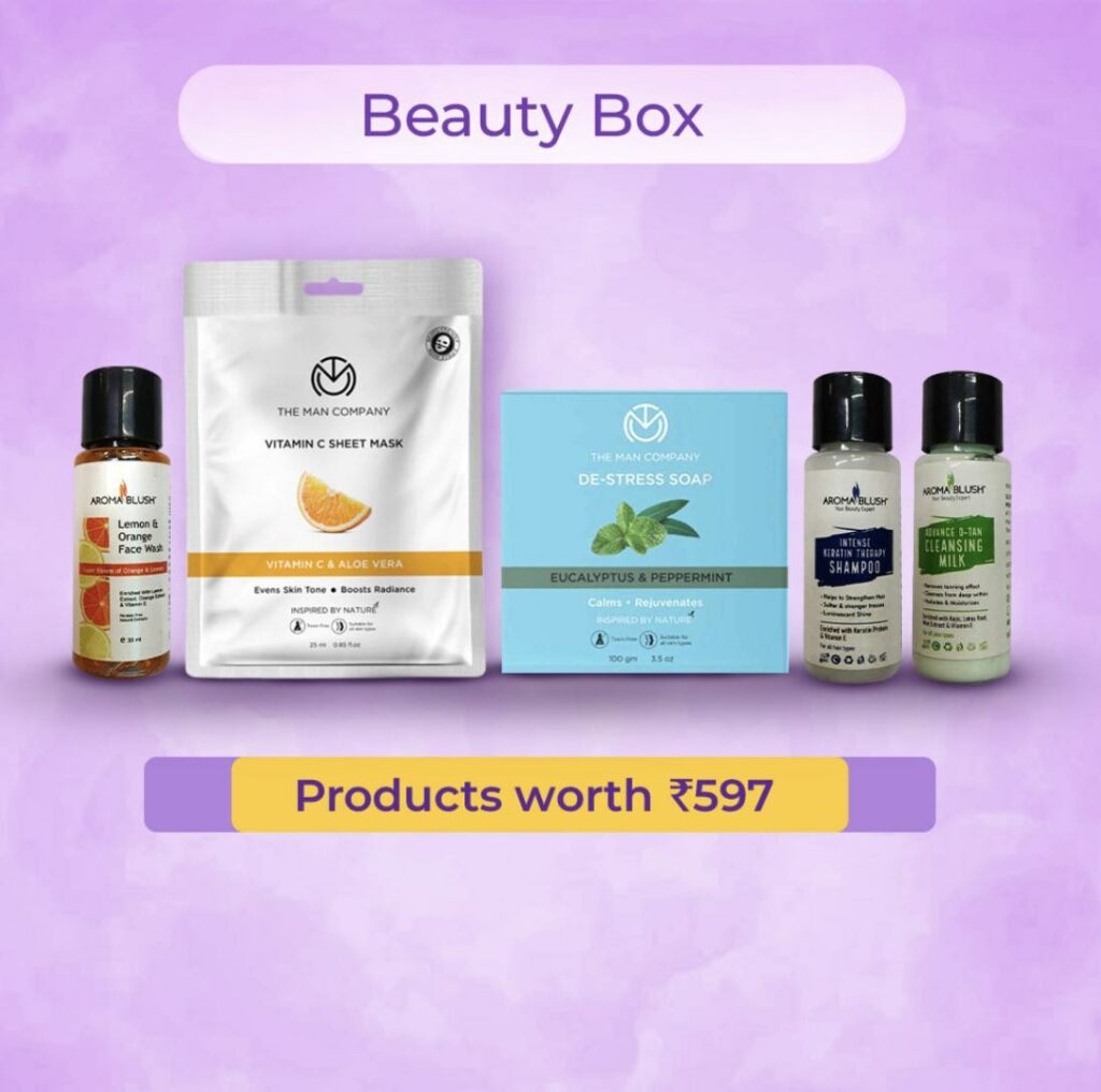 MojoBox In Just ₹99 | 5 Items | Beauty box