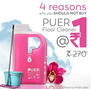 PUER Floor Cleaner Free