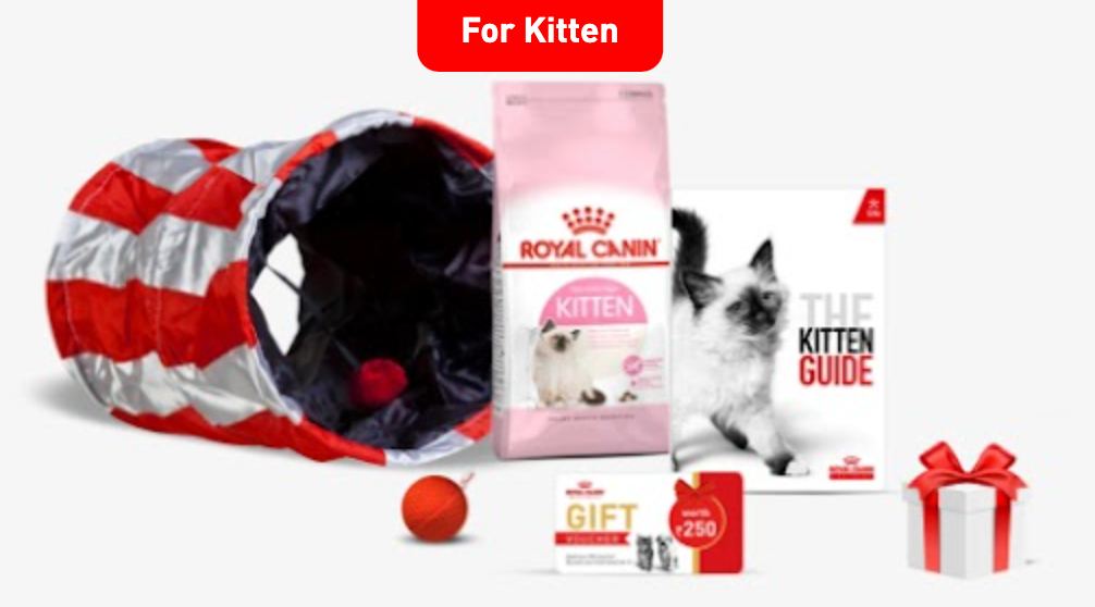 RoyalCanin Pet food free starter kit