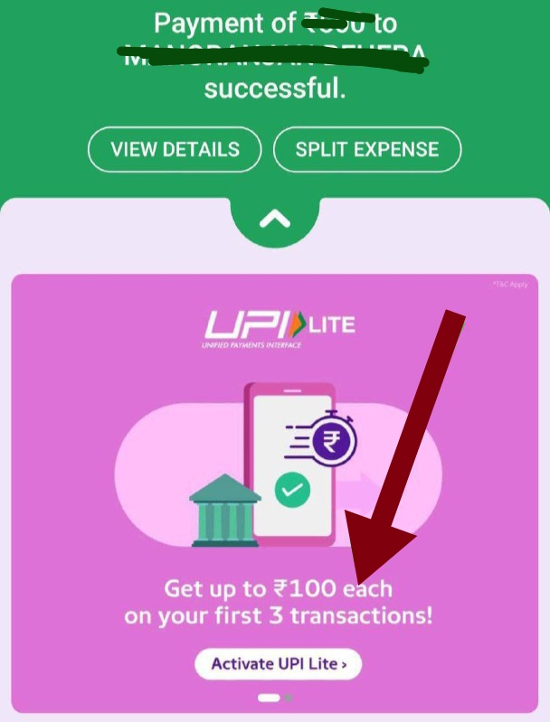 PhonePe UPI Lite Offer : Get Free Rs.20 Cashback PhonePe UPI Lite Offer : Get Free Rs.20 Cashback