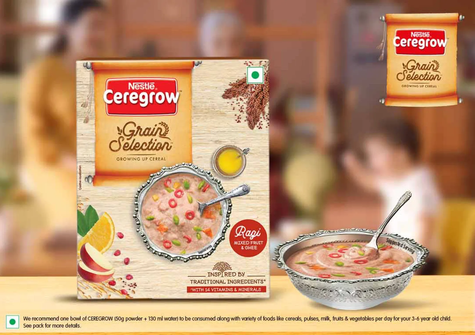 Nestle Ceregrow Grain Selection Cereal Free Sample
