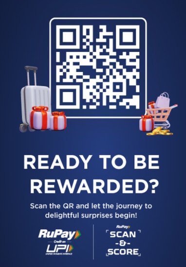 Rupay Scan & Score: Get Free Shopping, Movie & more Vouchers + Rs.250 in bank