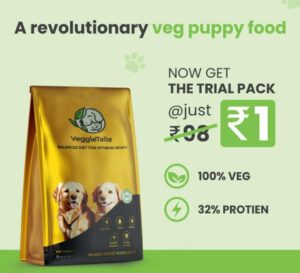 Veggie Tails Dog Food Free Sample