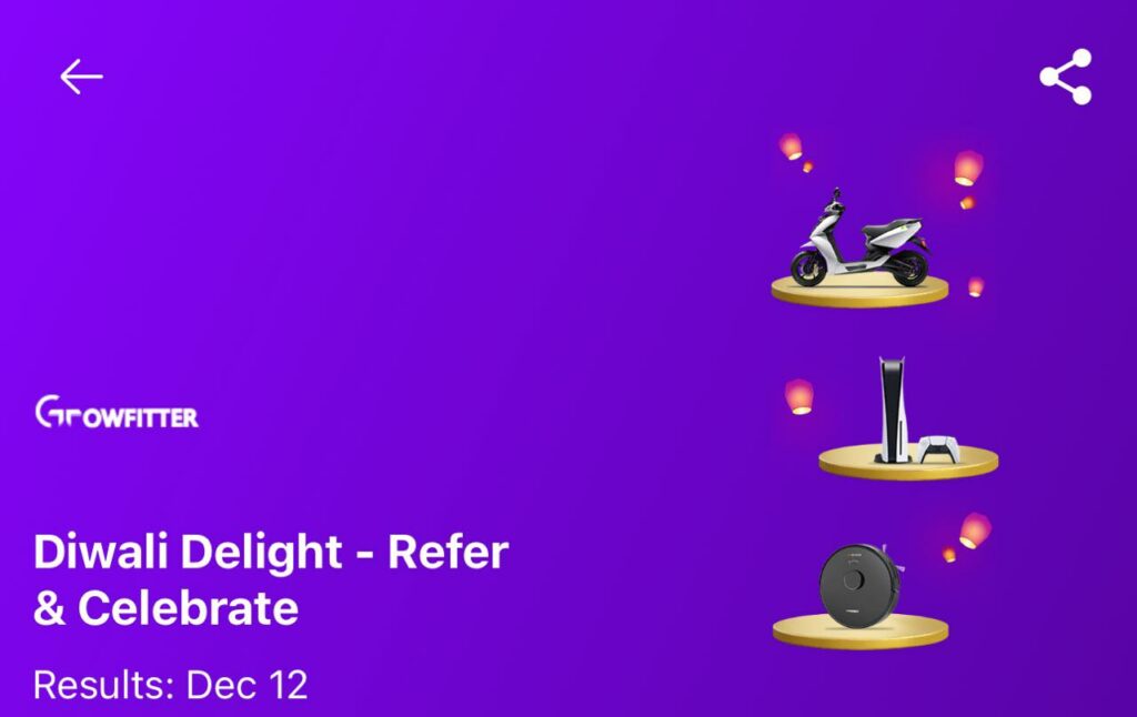 Growfitter App Referral Code Offer 