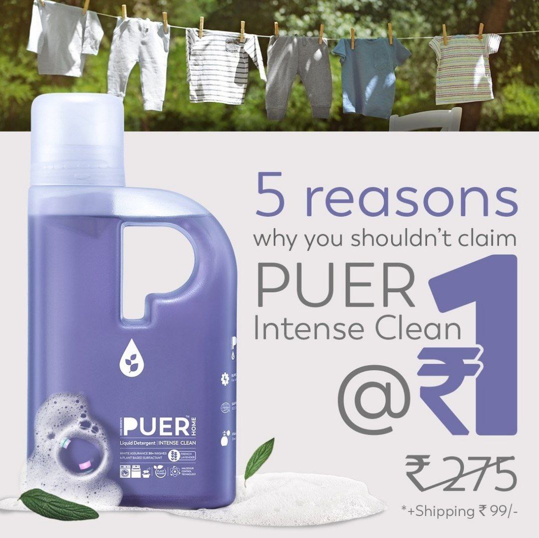 PUER Intense Clean Free